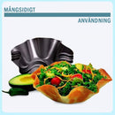 Kronbladsformad bakskål i kolstål💥