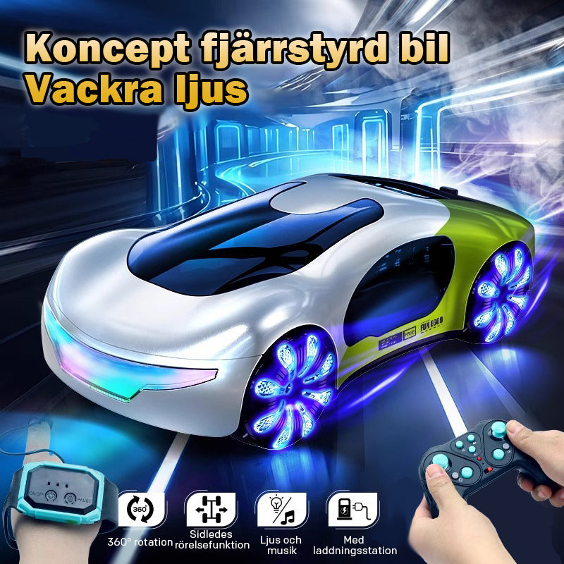 Nytt energikoncept spray-fjärrstyrt bil