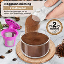 Kaffesked med stor kapacitet (köp 1 få 1 gratis)