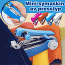 Bärbar handhållen manuell symaskin