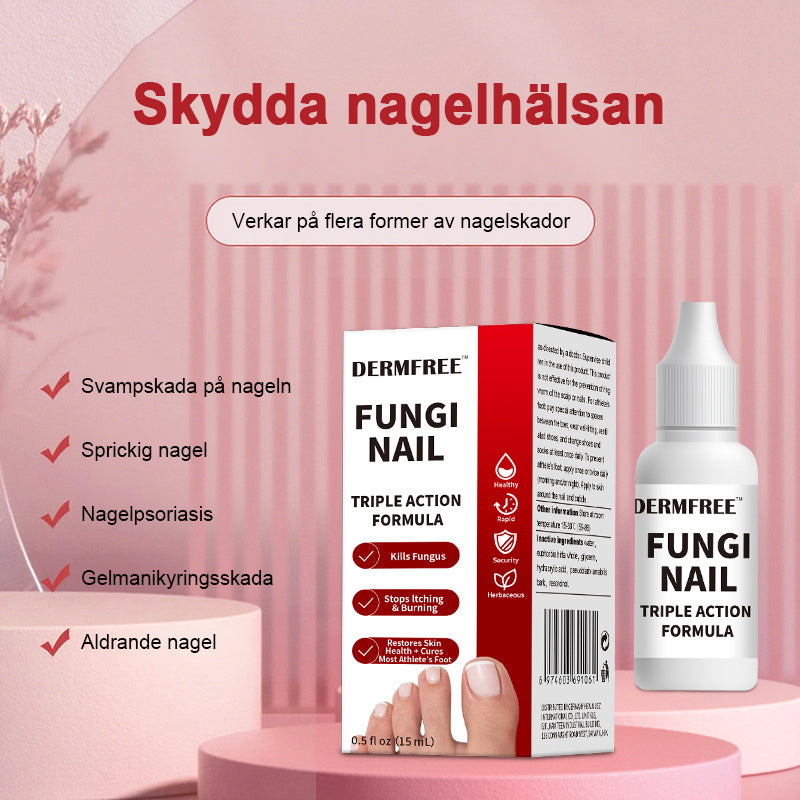 Örtbaserad nagelvårdslösning