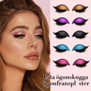 Lata ögonskugga ögonfranslapp