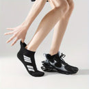 Unisex lågskurna sportstrumpor utan synliga mönster