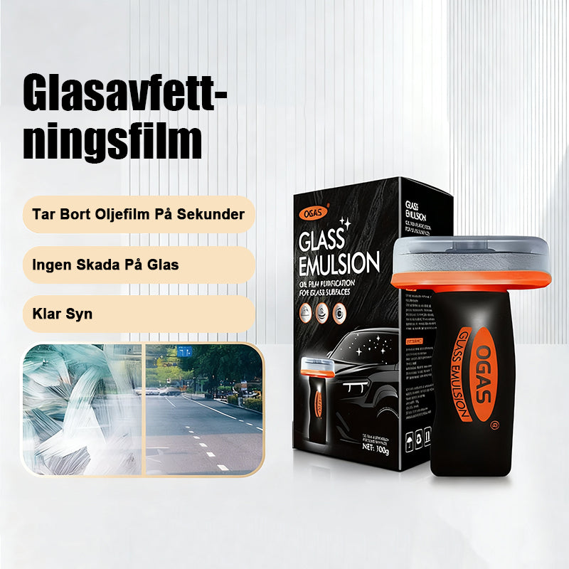 Rengöringsborste för bilglasolja