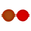 Silikon air fryer bakpanna