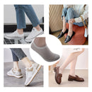 Ultratunnt foder halkfria osynliga strumpor