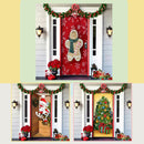 Juldekoration dörrlock