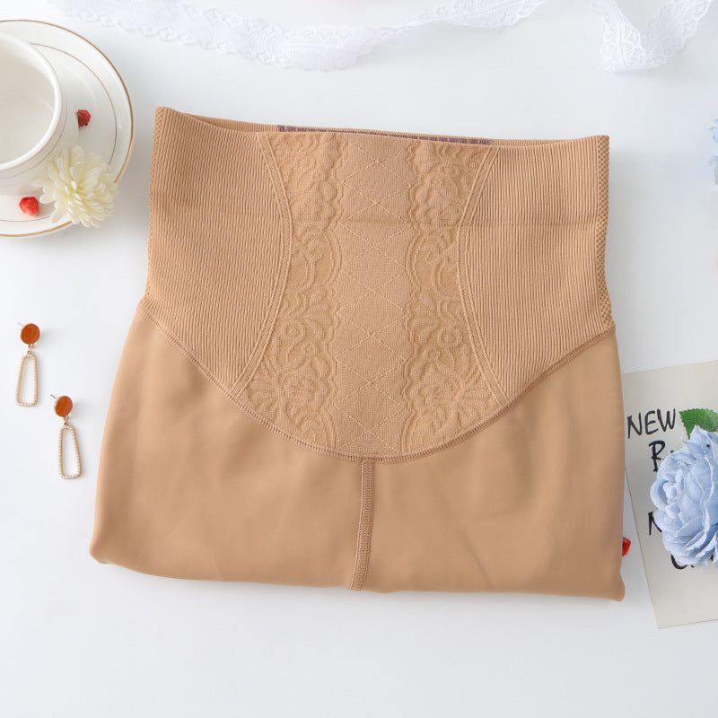 Högmidjade stretchiga shaping-tights