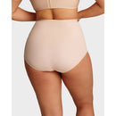 Plus size-trosor med hög midja och korsade former