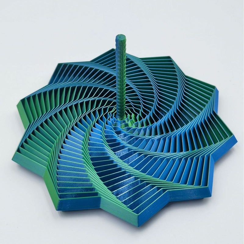 3D-printad förlängd sensorisk antistressstjärna