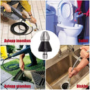 ⏰ Avloppsrengöringsverktyg Högtrycksmunstycke