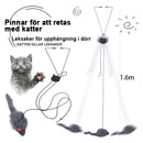 Hängande dörr studsande katt interaktiv leksak