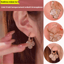 Litet fräscht temperament enkelt öronspänne