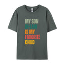 Rolig familjhumor Retro T-tröja