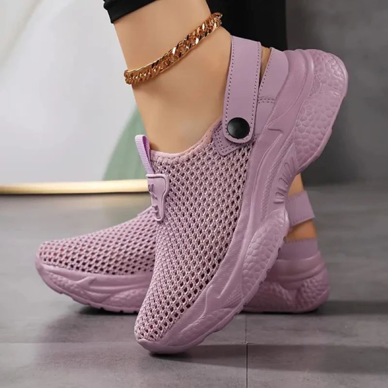 🌬️Damsneakers i andningsbar mesh | Vardagskläder och promenader👟