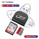 4-i-1 universell kortadapter