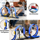 Barns antigravitationsrälsvagn pedagogisk monteringsleksak DIY