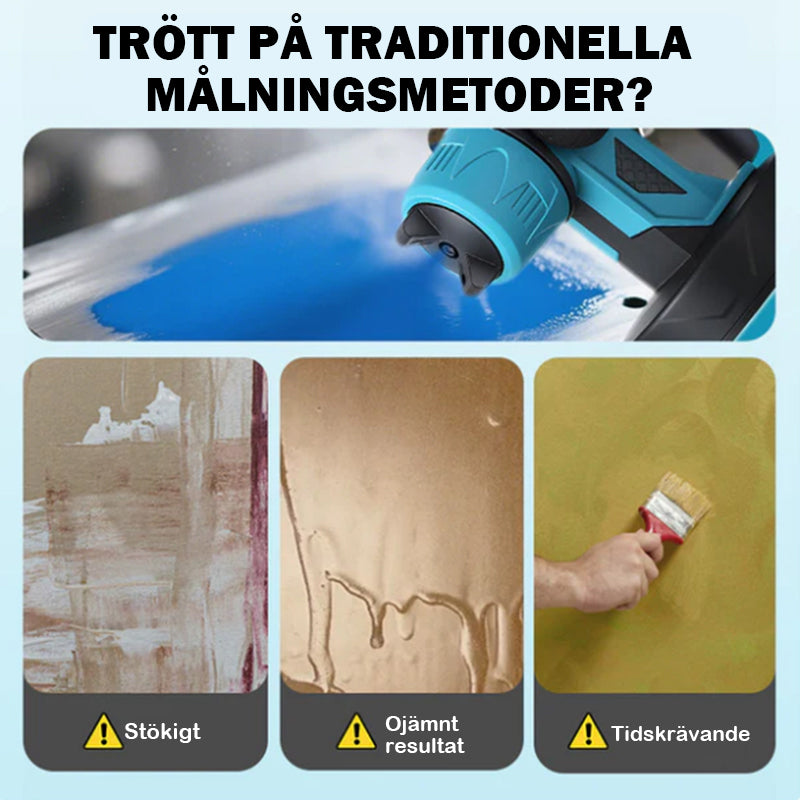 Trådlös elektrisk färgspruta