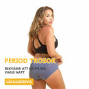 Läckagesäkra trosor för kvinnor