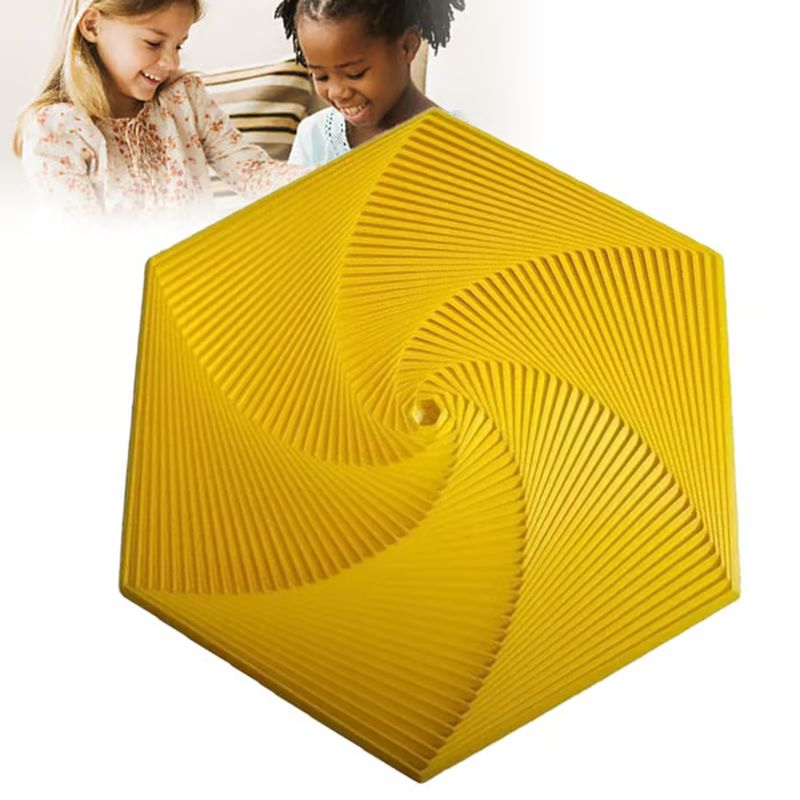 🔥3D-utskrivet magiskt spiralpussel med sexkantig form - dekompressionsleksak