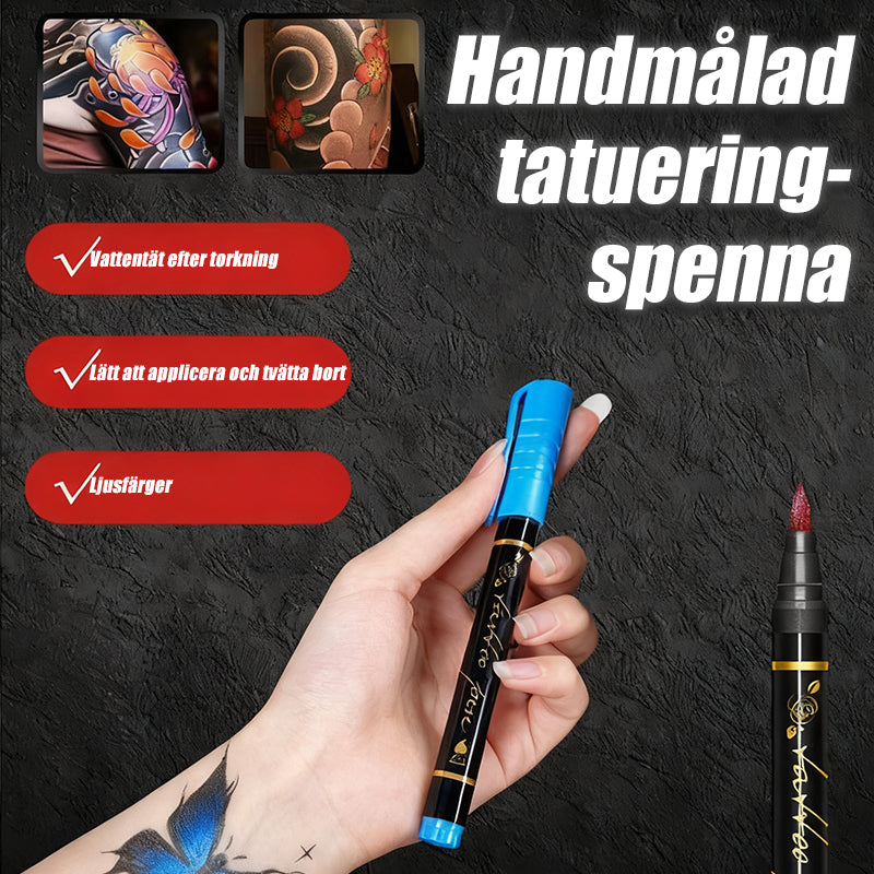 Kit för tillfälliga tatueringsmarkörer