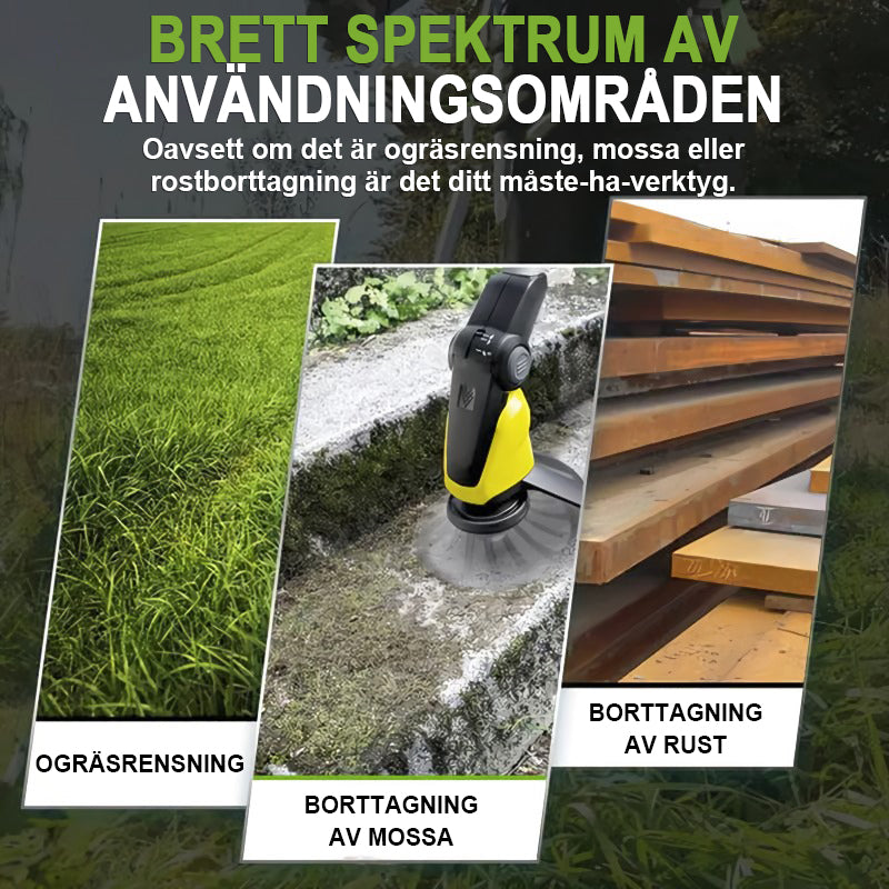 Grästrimmerhuvud av ståltråd