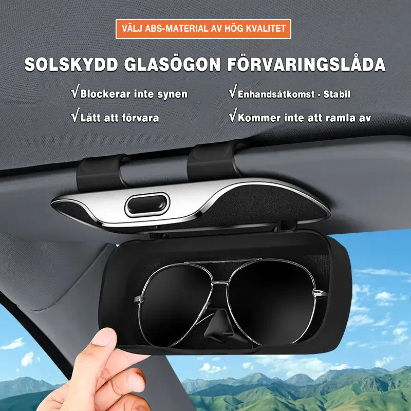 All-inclusive förvaringsbox för solskyddsglasögon