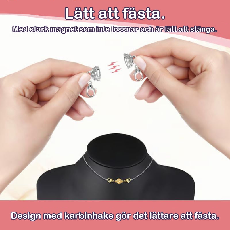 🔥🔥Magnetiska halsbandsspännen och stängningar