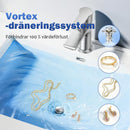 2-i-1 popup-handfatstopp för badrum