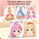 4-i-1 Prinsessa Gör-det-själv Sminkleksak Set