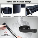 Stöldskyddande bälte med dold pengaficka