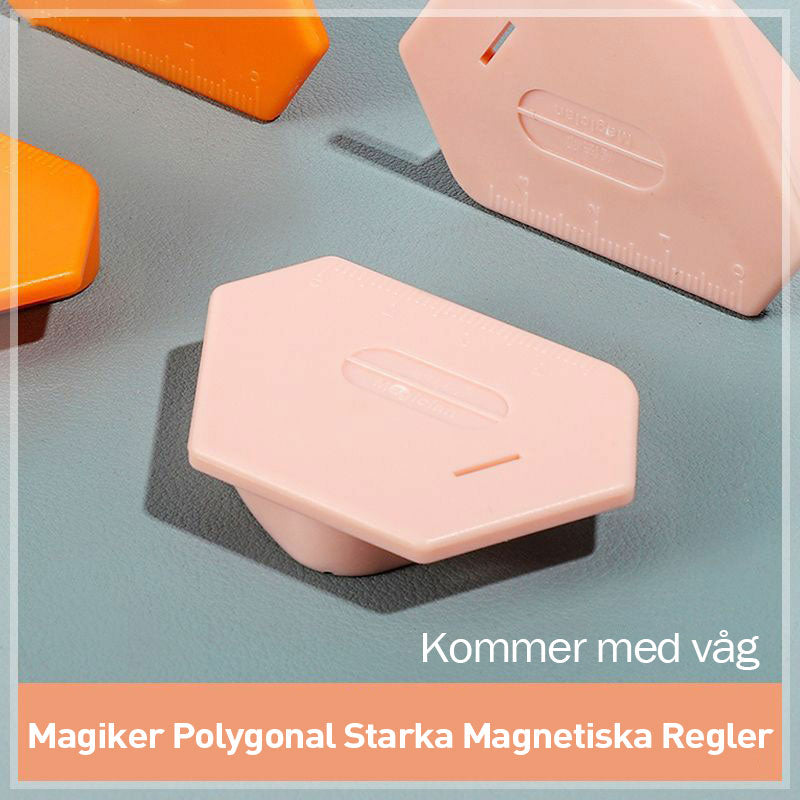 Multifunktionell polygonal stark magnetisk mätare för symaskin