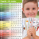 Barns pedagogiska leksaker, läskunnighetskort, kognitiva tidig utbildningskort