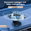 Solcellsdrivna roterande flygplansprydnader för instrumentbrädans tillbehör i bilens interiör