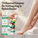 Uppfriskande örtbaserad fotspray