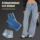 🏆Fjäderbelastad metallknapp för midjeförlängare för jeans🔩👖