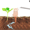 Automatisk vattnare för krukväxter för inomhus- och utomhusbruk - fågelform （2 st）