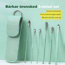 Innovativt fjäderbelastat öronvax rengöringsverktyg