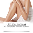 Återfuktande och återfuktande jämn hudton för kroppen, återfuktande kräm