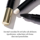 🌟 Lättanvänd 2-i-1 ögonbrynspenna