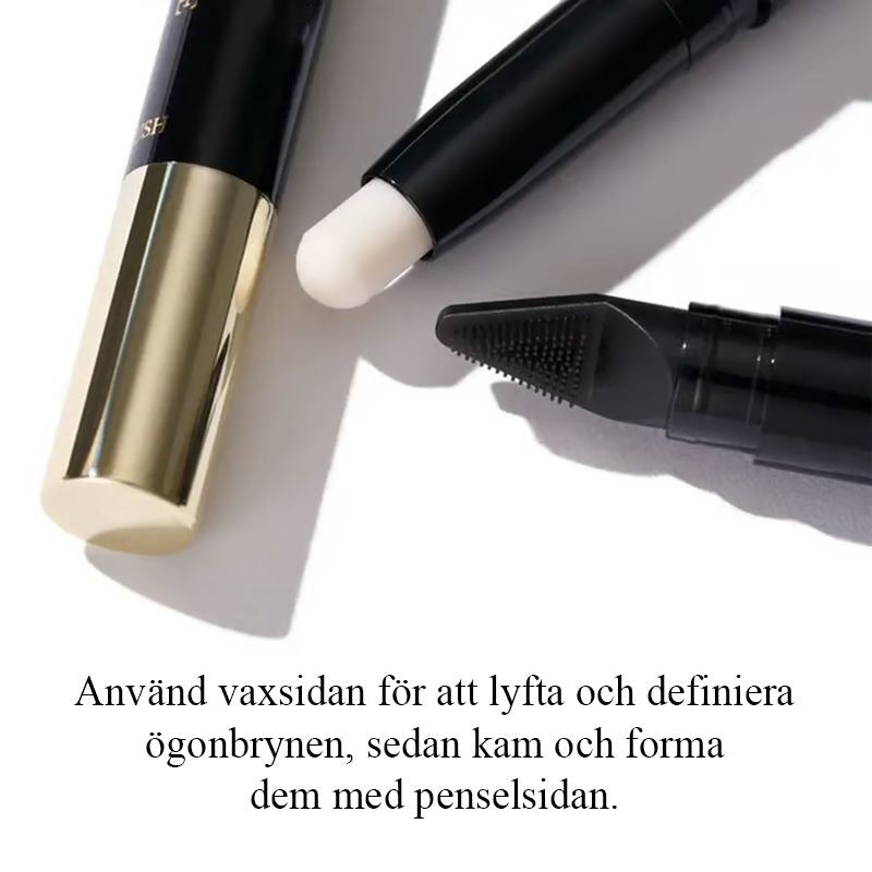 🌟 Lättanvänd 2-i-1 ögonbrynspenna