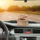 🌟Soldriven roterande träpussel med dubbla ringar🎒💫