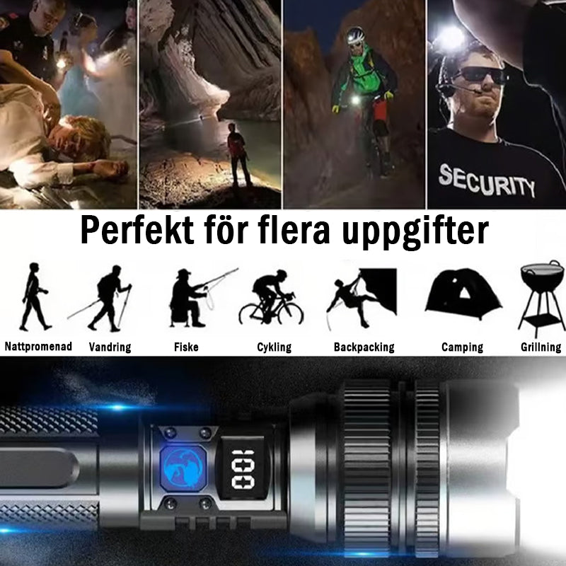 🔥 2025 Den ultimata överlevnadsficklampan