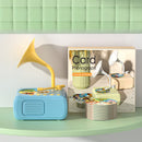 Barngrammofon med 99 kort👶Sagamaskin för småbarnspedagogik