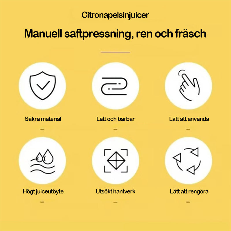 🔥2025 Ny citronpressare med skruvlock 🍋✨