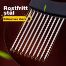 Multifunktionell lökhållare för skivning