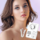 Magnetiska återanvändbara ögonfransar med applikator