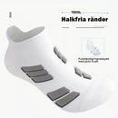 Unisex lågskurna sportstrumpor utan synliga mönster