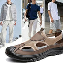 Lätta sandaler med flexibla sulor, i öppen stickad mesh