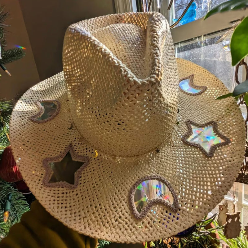 Suncatcher Cowgirl Stråprismahatt